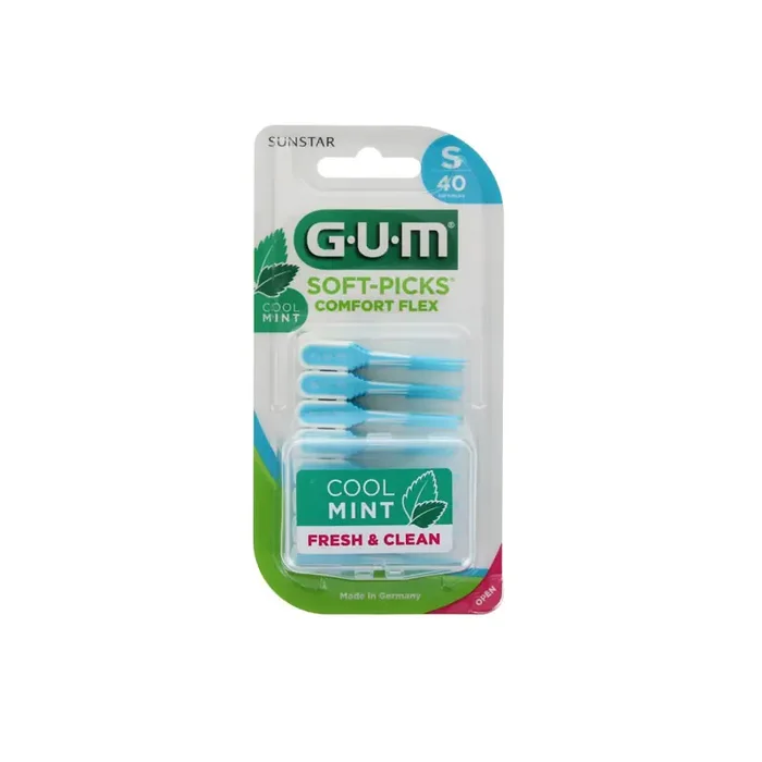 SOFT PICKS COMFORT FLEX COOL MINT S X40 GUM