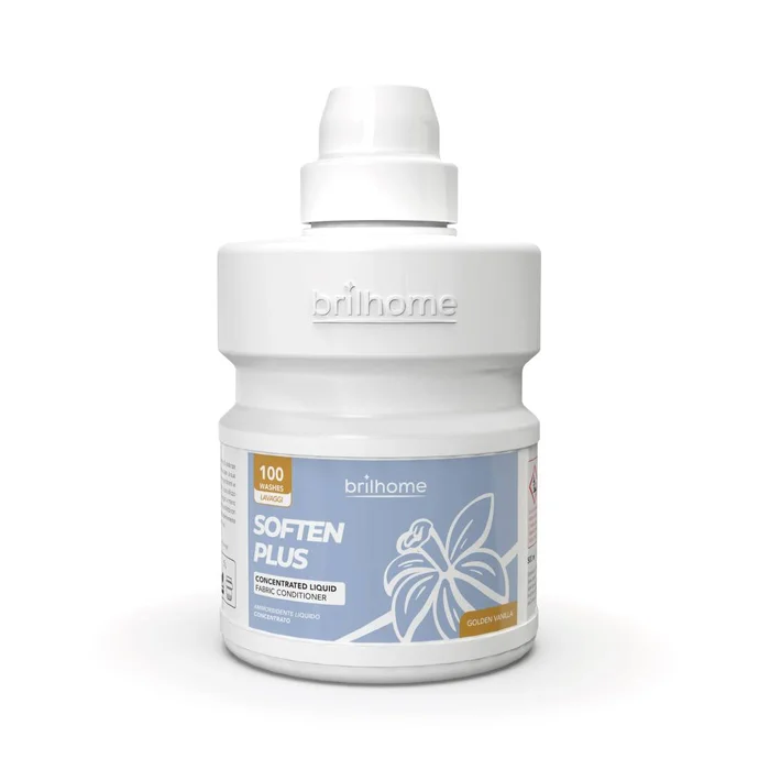 Soften Plus ‘Cœur de vanille et fleurs d’or’- Adoucissant liquide concentré ( VEGAN )