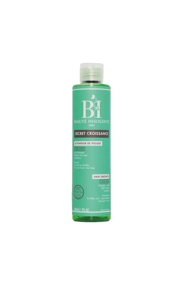 Soin activateur de pousse – Protéine de soie – Cheveux ondulés à crépus – 200 ml