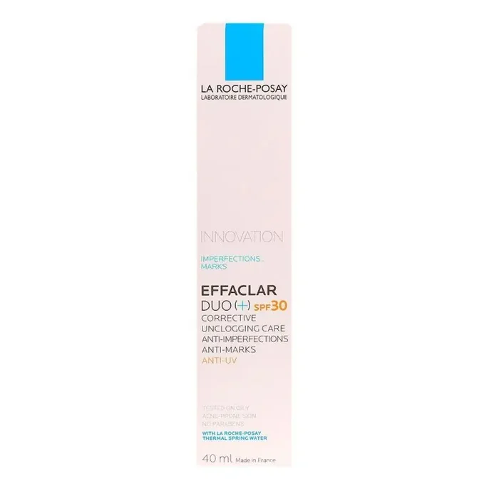 Soin anti-imperfections et anti-marques Effaclar Duo+ Spf30 La Roche Posay 40 mL