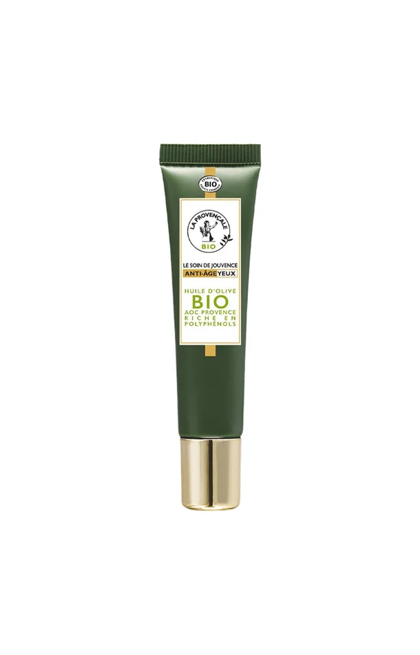 Soin contour des yeux anti-âge bio – Huile d’olive