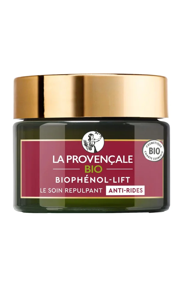 Soin de jour repulpant anti-rides – Acide hyaluronique & huile d’olive – Visage