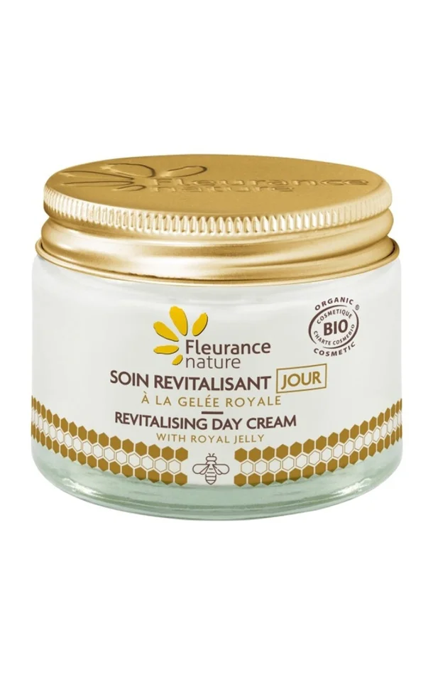 Soin de jour revitalisant bio – Gelée royale – Peaux sèches