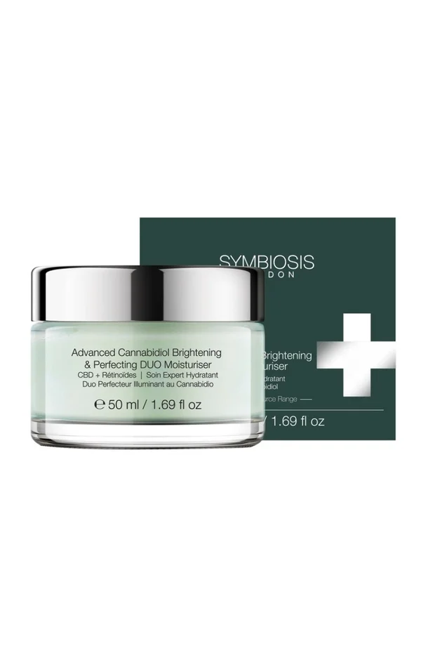 Soin expert hydratant duo perfecteur illuminant – Cannabidiol & rétinoïdes – Visage