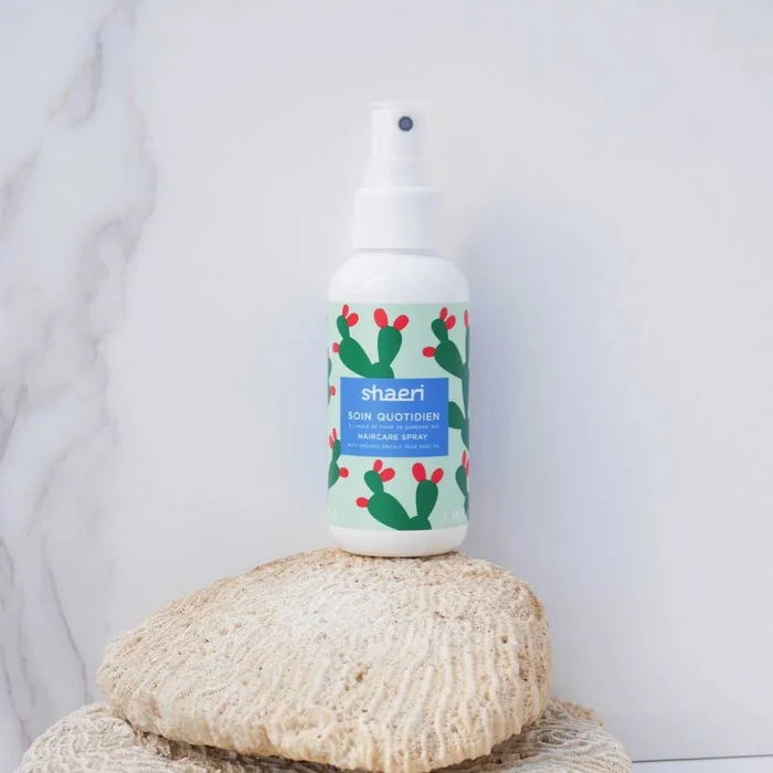 Soin hydratant & démêlant naturel – Huile de figue de Barbarie – Cheveux secs – 100 ml