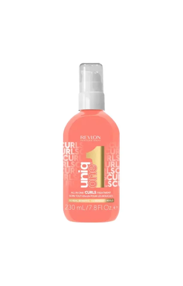 Soin sans rinçage 10 bienfaits – Uniq One – Cheveux bouclés – 230 ml