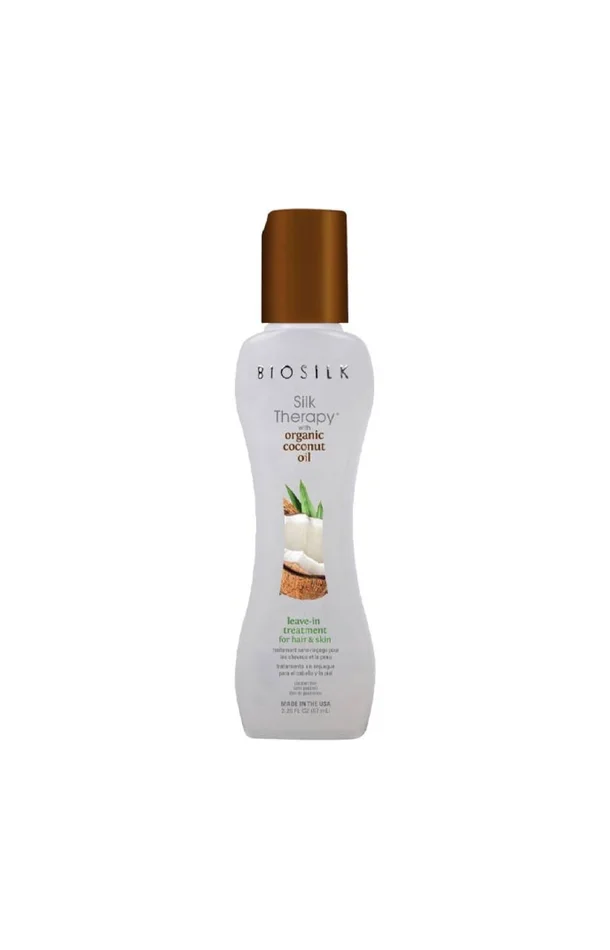 Soin sans rinçage – Silk Therapy – Huile de coco – Corps & cheveux – 67 ml
