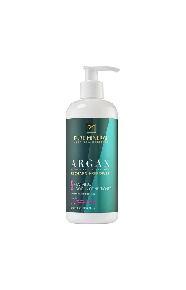 Soin sans rinçage à l’argan – Cheveux secs ou abîmés – 350 ml
