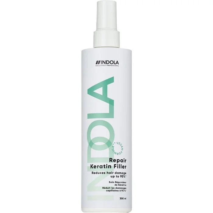 Soin sans rinçage réparateur – Kératine – Cheveux abîmés – 300 ml