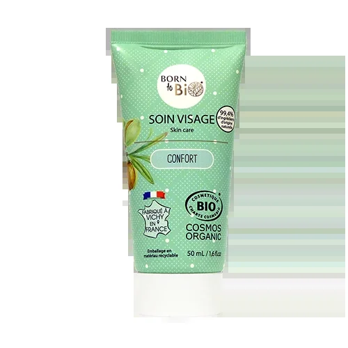 Soin visage- Confort – Certifié bio