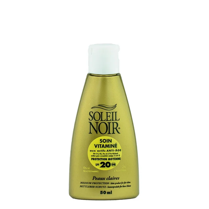 Soin Vitaminé SPF20 – Peaux Claires 50 ml