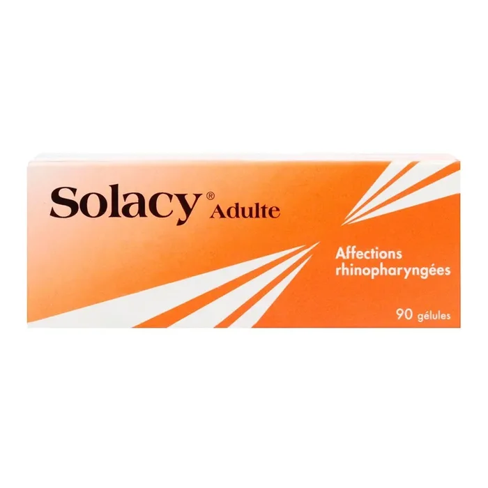 Solacy Adulte – Affections rhinopharynginées – 90 gélules