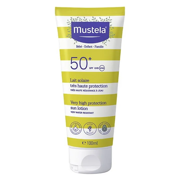 Solaire – Lait Solaire Très Haute Protection SPF50+