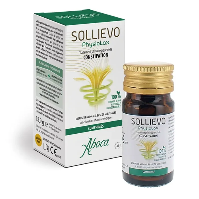 Sollievo Physiolax – Constipation – 45 Comprimés