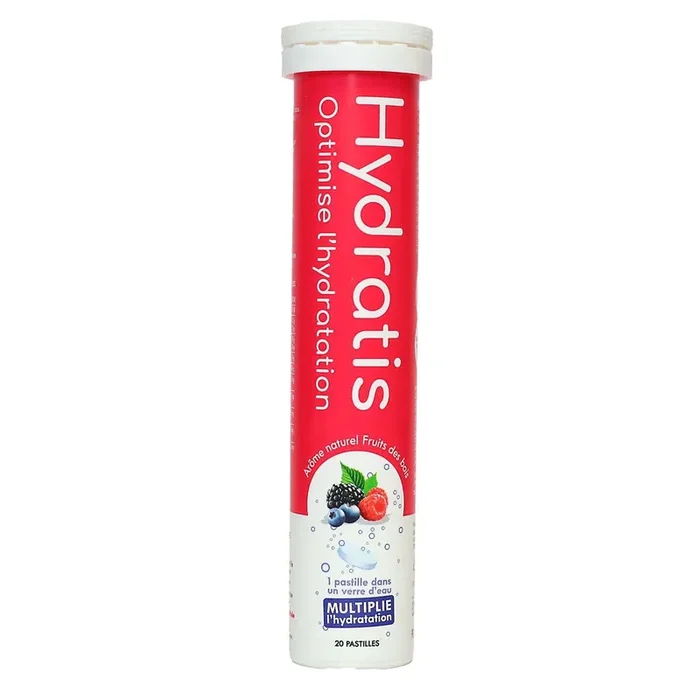 Solution d‘hydratation arôme fruits des bois 20 pastilles