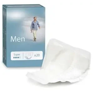 Solution incontinence homme AMD Men Super – Paquet de 20