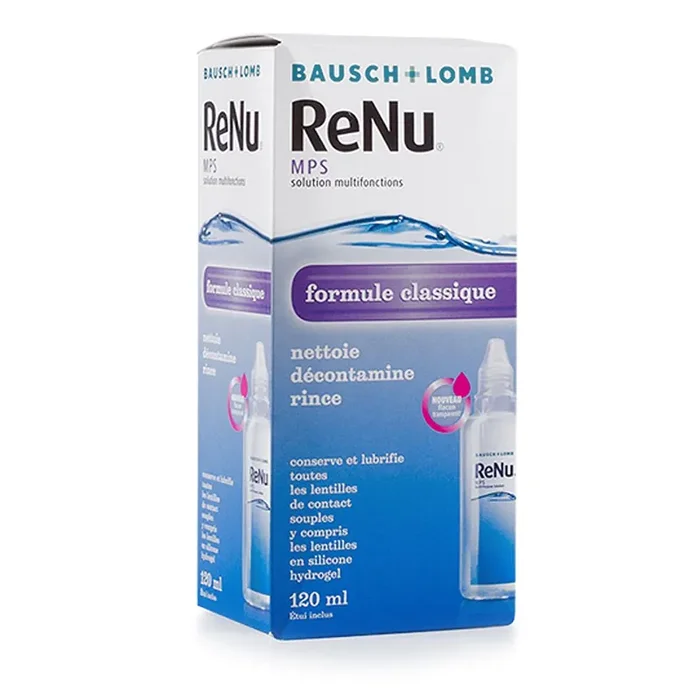 Solution multifonctions pour lentilles – Formule classique – 120ml