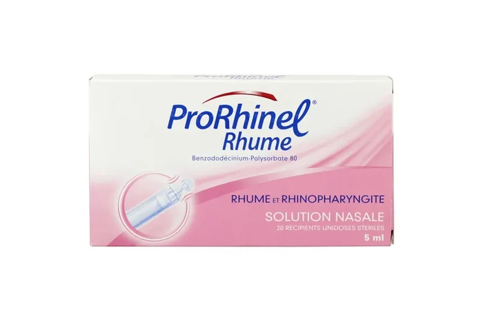 Solution nasale – Rhume Rhinopharyngite – 20 Flacons de 5ml