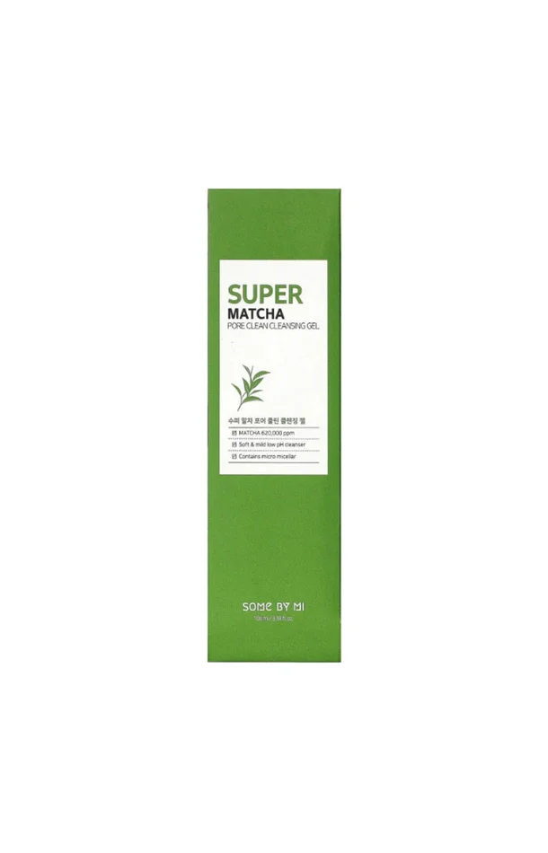 Some By Mi – Gel nettoyant – Super Matcha – Peaux mixtes à grasses – 100 ml