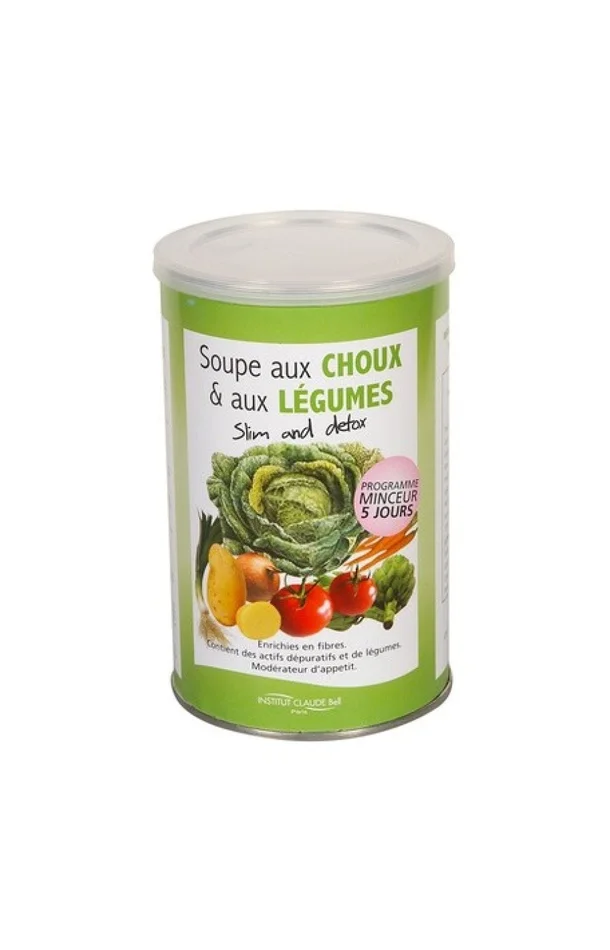 Soupe aux choux Slim et Detox – 5 jours