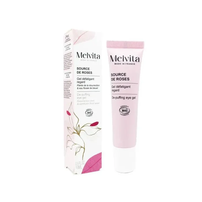 SOURCE DE ROSES BIO GEL DÉFATIGUANT REGARD 15ML MELVITA