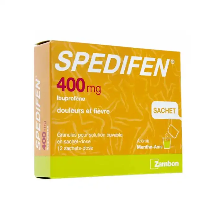 SPEDIFEN 400MG IBUPROFENE 12 SACHETS DOSE ZAMBON