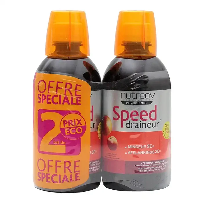 Speed Draineur 2x500ml Fruits d‘été