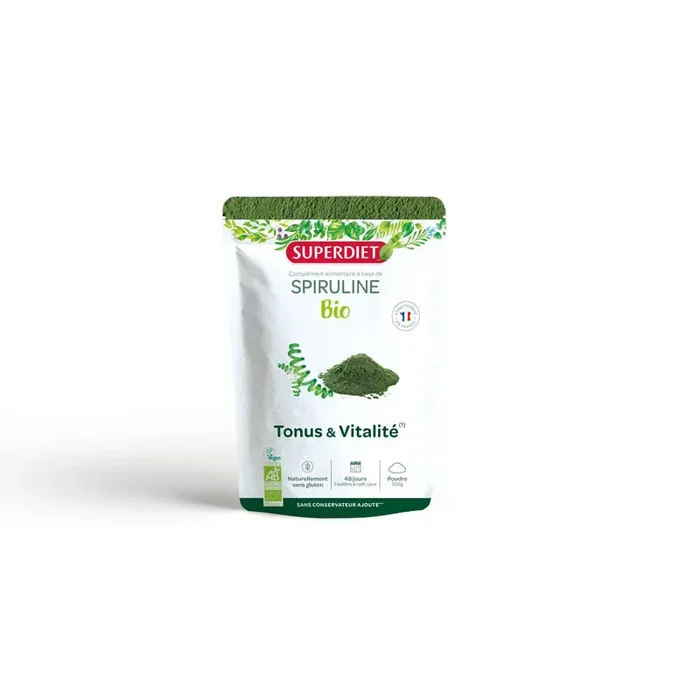 SPIRULINE BIO POUDRE 200G SUPER DIET