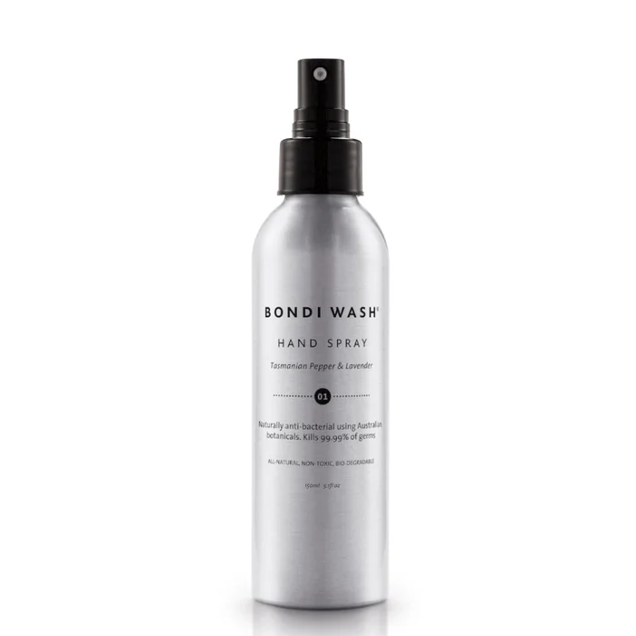 Spray Assainissant pour les Mains – Poivre de Tasmanie & Lavande 150 ml