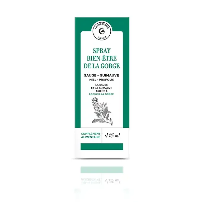 Spray bien-être de la gorge