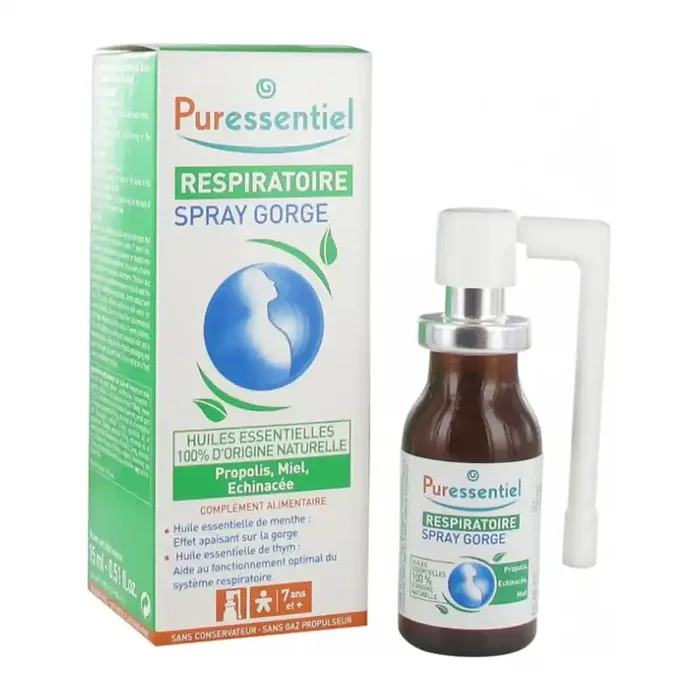 SPRAY GORGE RESPIRATOIRE 15 ML PURESSENTIEL