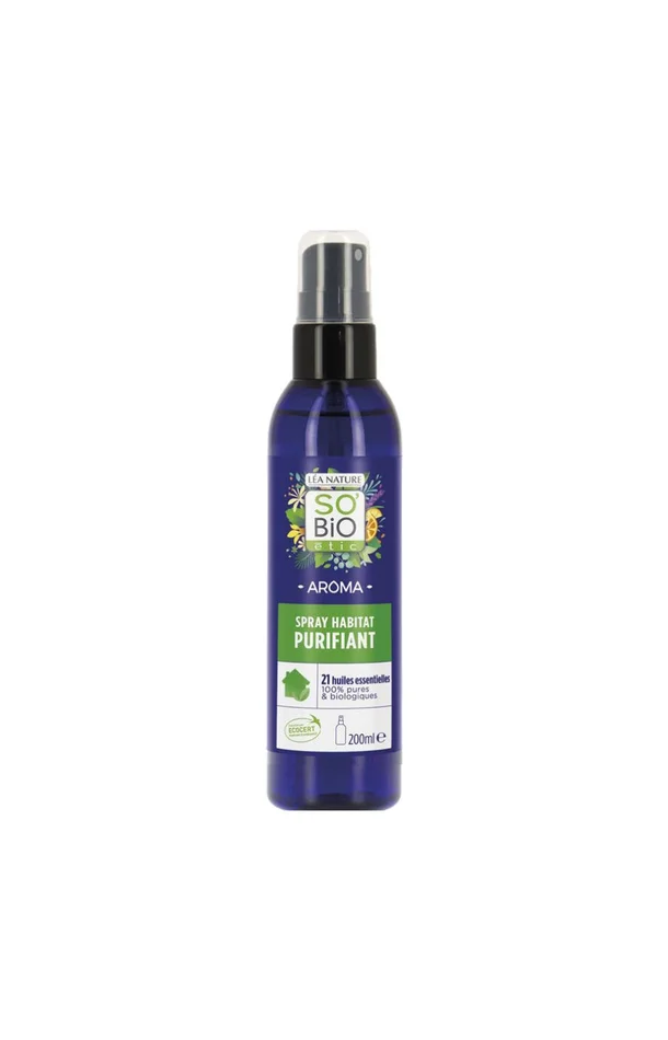 Spray habitat purifiant assainissant – 21 huiles essentielles bio – 200 ml