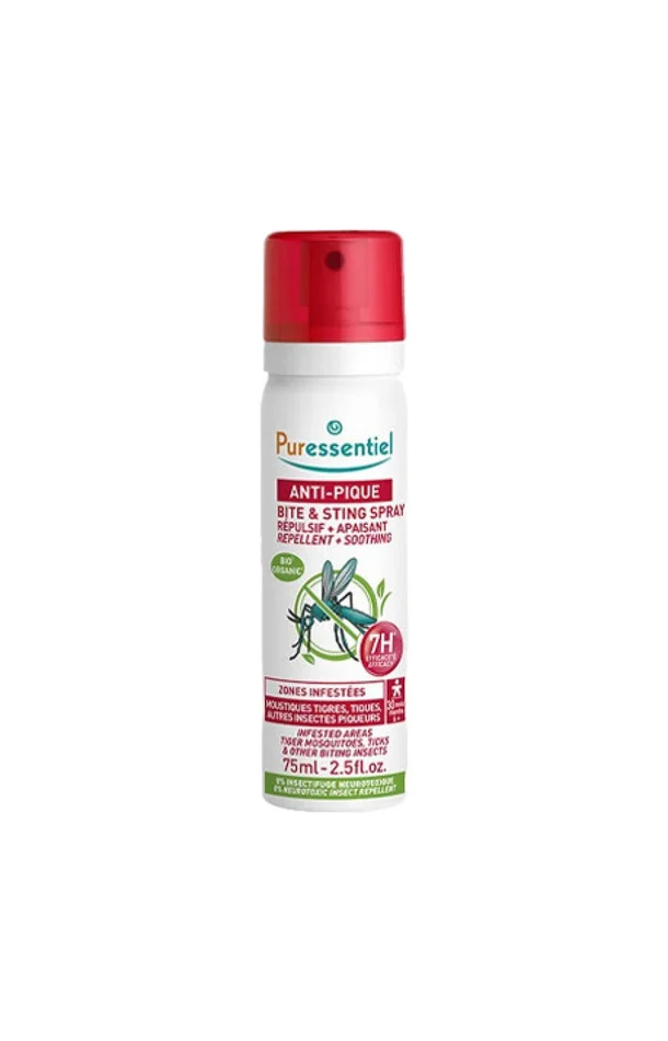 Spray répulsif anti-pique bio – Zones infestées – 75 ml