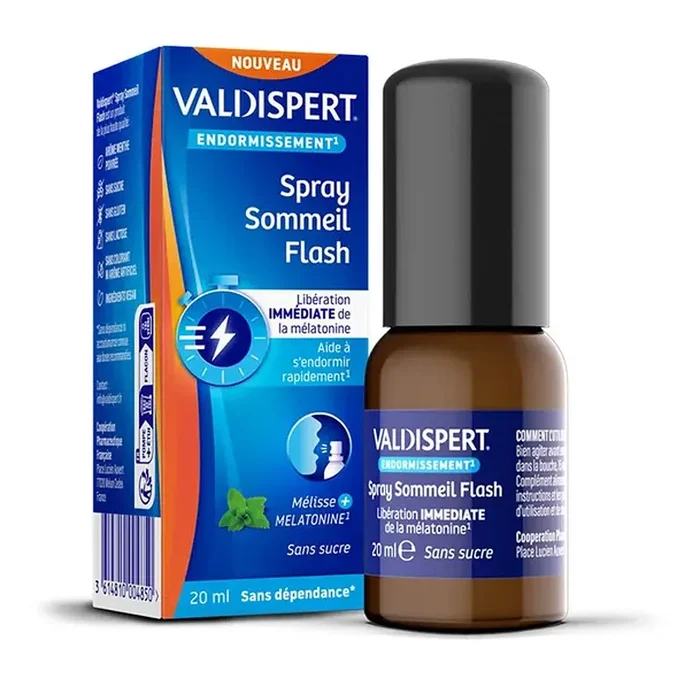 Spray Sommeil Flash – Libération mélatonine – 20 ml