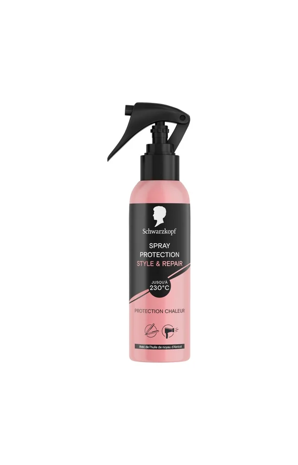 Spray thermo-protecteur – Style & Repair – Huile de noyau d’abricot – Cheveux – 150 ml