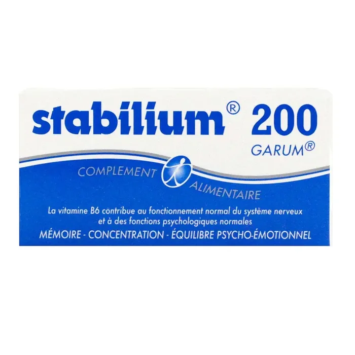Stabilium 200 complément alimentaire 30 capsules