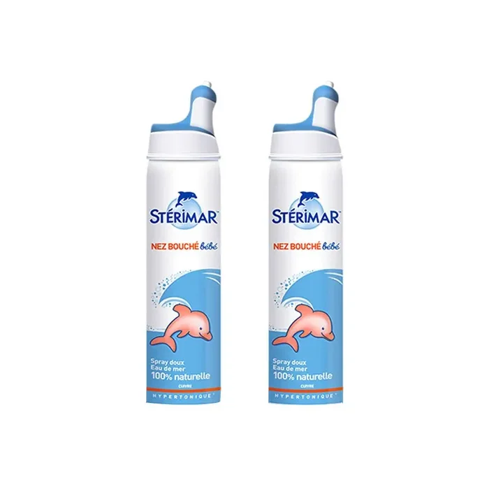 Sterimar nez bouche bebe cuivre hypertonique lot de 2x100ml