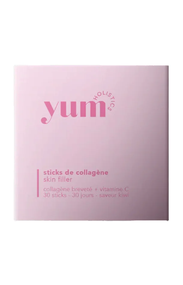 Sticks de collagène marin – Kiwi – 1 mois