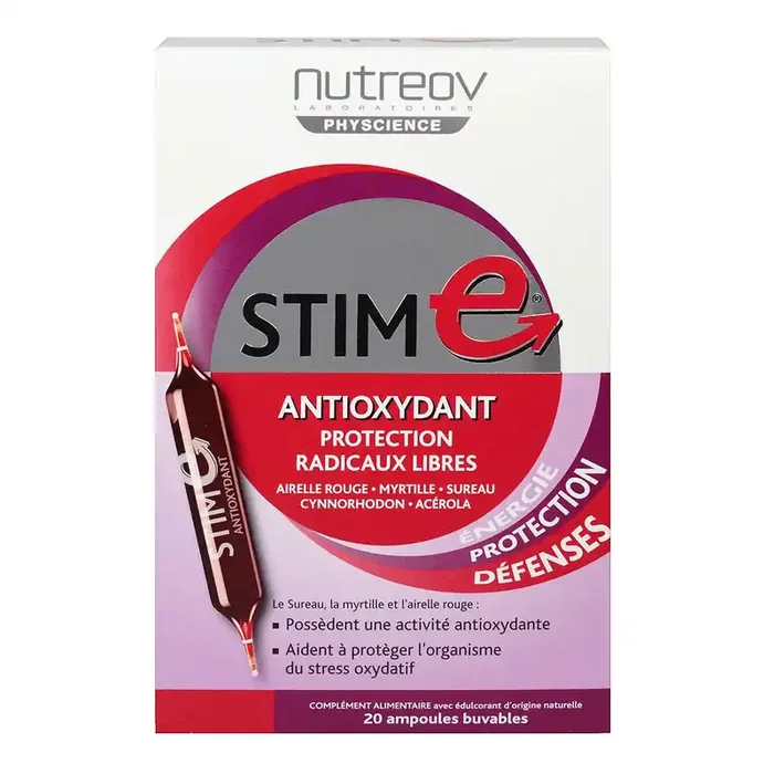 Stim E antioxydant 20 ampoules