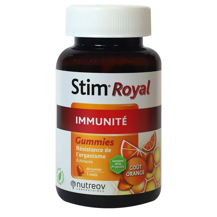StimRoyal immunité résistance de l‘organisme 60 gummies orange