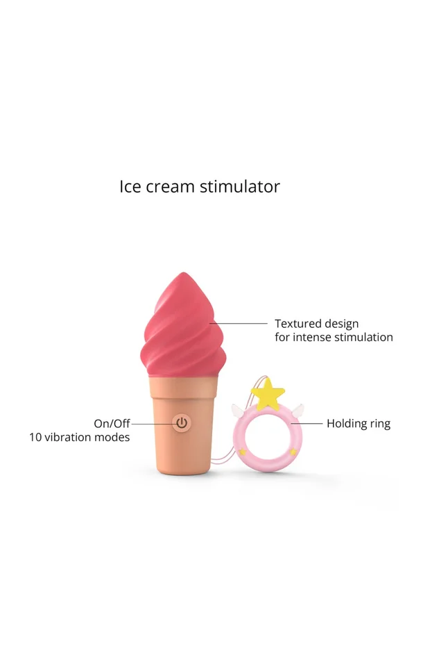 Stimulateur clitoridien – Cand’ Ice – Rasberry Jolly – 10 modes