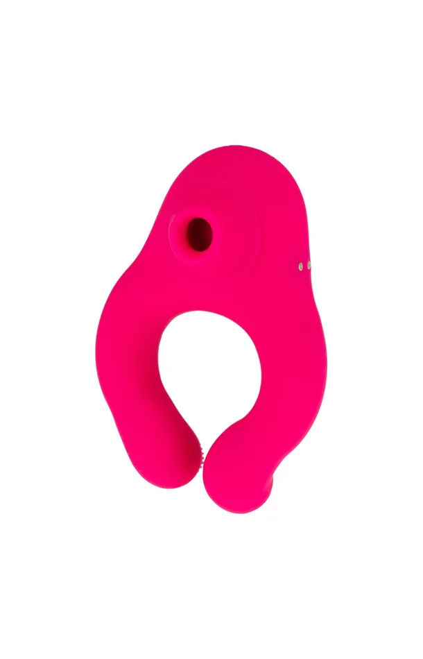 Stimulateur de clitoris & lèvres et anneau vibrant – 3 fonctions