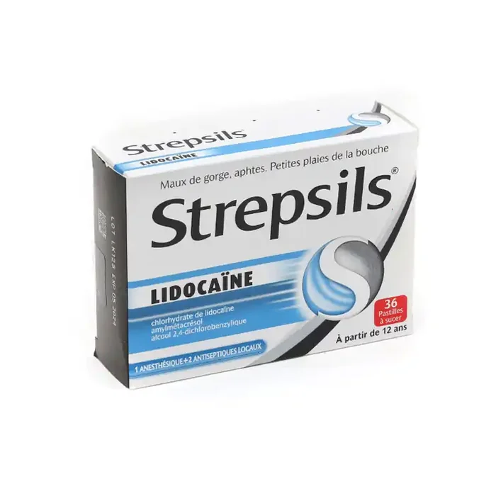 STREPSILS LIDOCAINE 36 PASTILLES