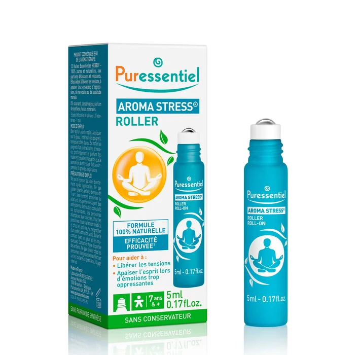 Stress – Roller Aux 12 Huiles Essentielles 5 ml