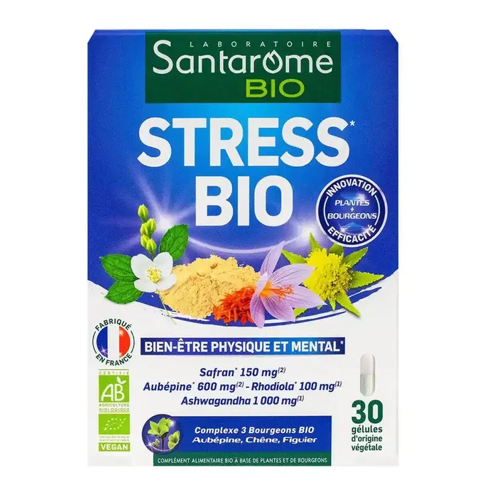 Stress bio bien-être physique & mental 30 gélules