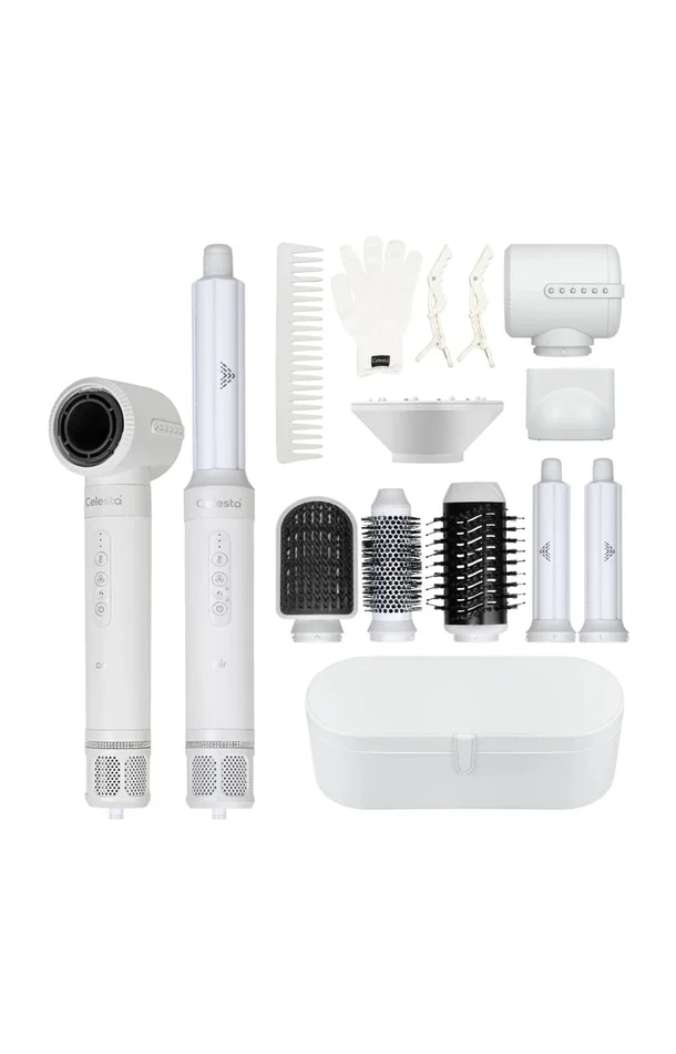 Styler & sèche-cheveux 8-en-1 – Airstyler – Blanc