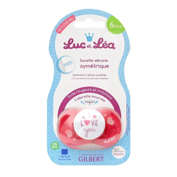 Sucette « I love you » 6 mois+