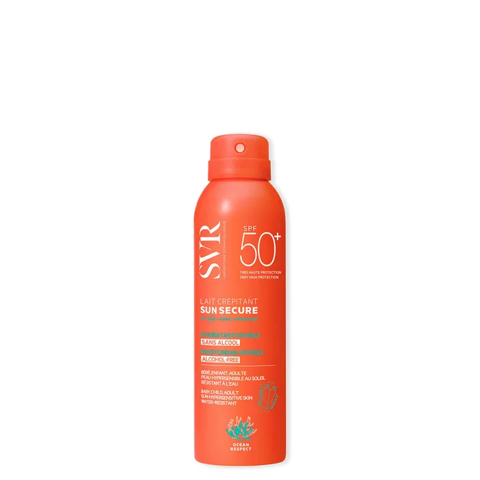 Sun Secure – Lait Cr&eacute;pitant Hydratant Invisible Sans Alcool SPF50+ 200 ml