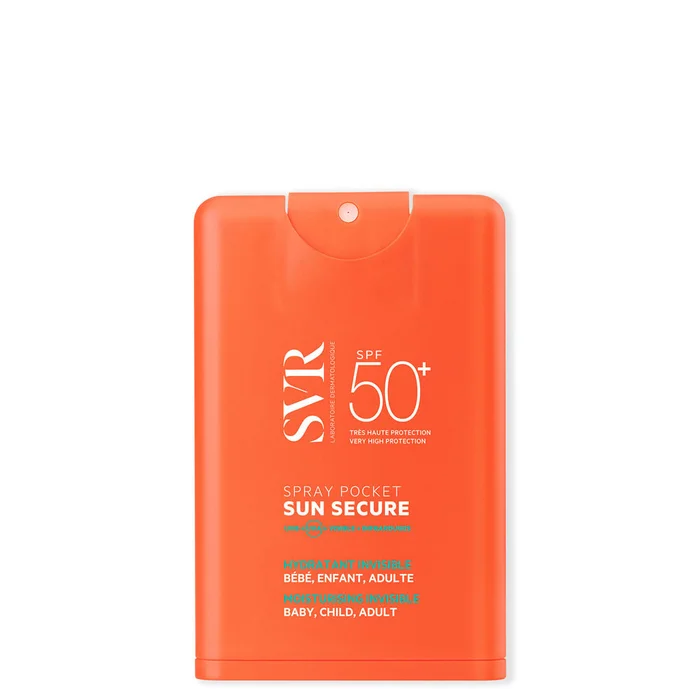 Sun Secure – Spray Pocket Solaire – Hydratant Invisible SPF50+ 20 ml