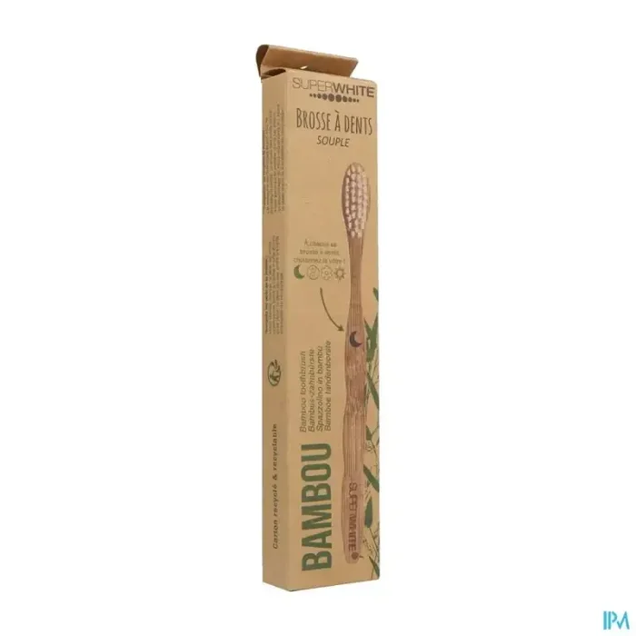 Superwhite brosse à dents bambou adulte x1